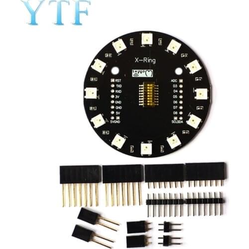 1set Ws2812b RGB built-in module LED 12 color LED module ESP8266