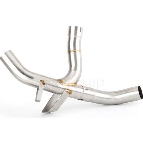 Motorcycle Exhaust Catalyst Delete Pipe For Ducati Multistrada 1260 Enduro 19-21 Multistrada 1200 Enduro 16-19 Escape Decat Pipe