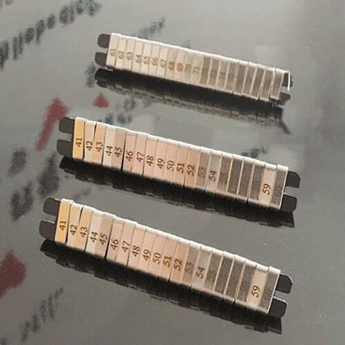 Wondcon 10pcs Veterinary animal ear ID tags Anti-corrosion stainless steel Safety innocuity mouse fish ear number