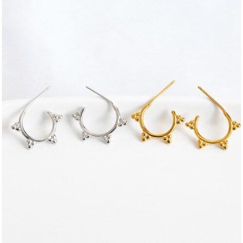 925 Sterling Silver Ear Needle Minimalist Womens Stud Earrings Fashion Earrings Jewelry for Exquisite Girls Birthday Gifts