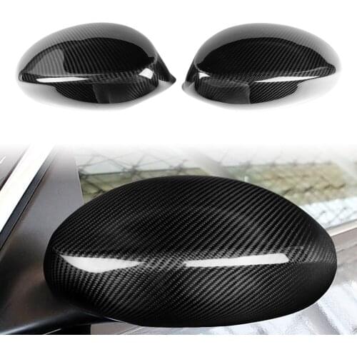 100% Carbon Fiber Car Door Side Rearview Mirror Cap Covers For BMW E92 E93 3Series 328I 335I 325i PRE-LCI 2DR 2007 2008 2009