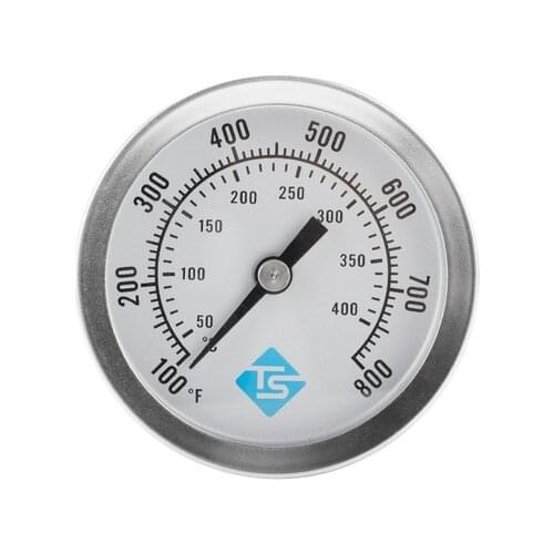 62mm 100-800℉ Axial Stainless Steel Barbecue Rack Pointer Oven Thermometer tester meter measuring instrument tools drop shipping
