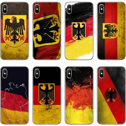 Germany Flag Accessories Phone Case For Samsung Galaxy A71 A70 A60 A51 A50 A41 A40 A31 A30 A20E A21S A12 A10 A7 A5 A3