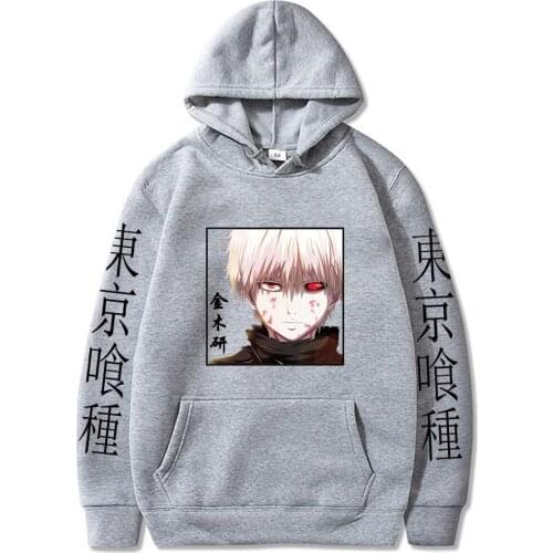 Anime Tokyo Ghoul Pullovers Tops Long Sleeves Hoodie Camisa Streetwear Fashion HipHop Hoodie Clothes