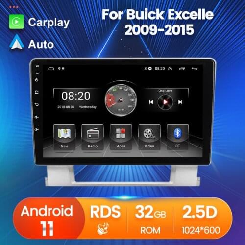 Car Radio Android Multimedia GPS Navigation Player For Buick Excelle 2 2009 - 2015 For Opel Astra J 2009 - 2017