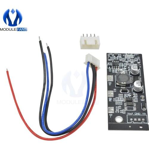 DC-DC 2S 2 Serial 3.7V 9V 15V 1A Packs 18650 lithium SatelliteIntelligent Balance Charging Protection Board Module