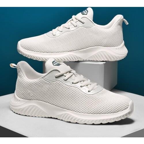 Breathable Running Shoes for Man Sport Shoes Women Walking Sneakers Casual Outdoor Lightweight Comfortable Athletic Training