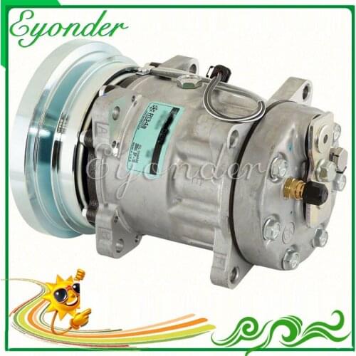 A/C AC Air Conditioning Compressor Cooling Pump for Caterpillar Serie 400 D 300BL 641450 3641530 3E1908 4608 8065 8T8816 7H15