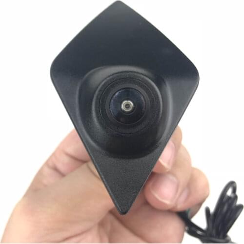 JIAYITIAN Front Came View Camera For Renault Kangoo II III VAN Logo Front Fish eye Lens CCD Night Vision Camera Size 100mm*54mm