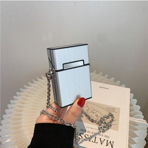 Mini Box bag 2021 New High-quality PU Leather Womens Designer Handbag Chain Shoulder Messenger Bag Lipstick bag