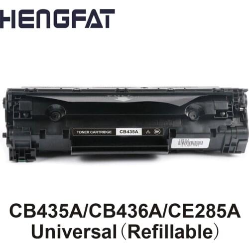 Refillable CB435A 36A 85A Universal Toner Cartridge For HP P1002 P1003 P1004 P1005 P1006 P1009 M1522 P1505 M1130 1132 1134 P1102