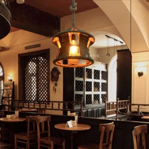 Nostalgic retro chandelier vintage furniture industrial personality ceiling lights lights creative personality restau GY200