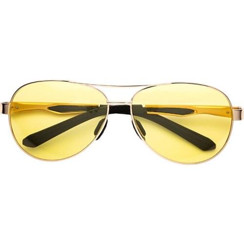 New yellow sunglasses women men color-changing glasses with case accessories TR sunglasses CR39 lens gafas de sol hombre 7515bs