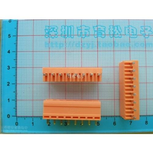 Straight pin socket HT3.96 8P plug-type terminal blocksspacing 3.96MM Hot sale Free shipping