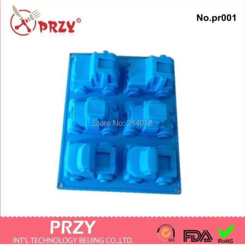 Silica gel Sell hot car shape silicone mold cake mold baking tools Bakeware cake tool wholesales No.pr001