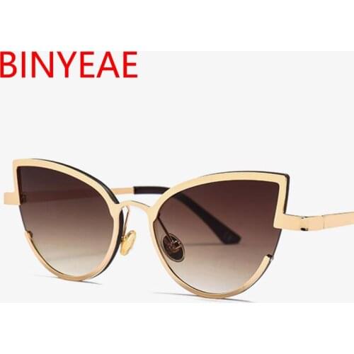 Unique Black Red Cat Eye Sunglasses High Fashion Sexy Cute Small Cateye Sun Glasses Female Brand Designer Women Clear Lens