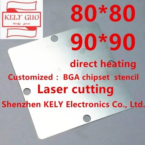 Direct heating 80*80mm 90*90 mmN18P-G0-A1 N18P-G0-MP-A1 N18P-GO-A1 N18P-GO-MP-A1 stencil