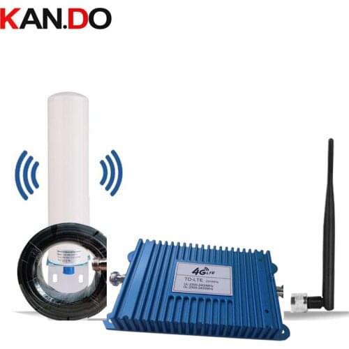 Home use Special India 4G Band 40 Signal Booster 2300MHz 4G Repeater TDD 2300 Amplier signal Amplifier 4G LTE with antenna