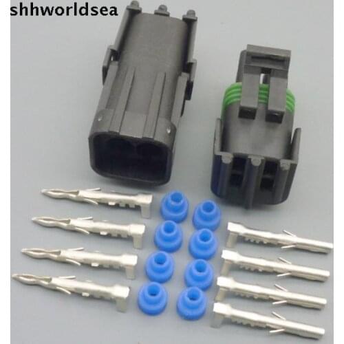 Worldgolden 5/30/100sets 2.5mm 4pin kit equivalent wire connector terminal housing 12015024 12015798
