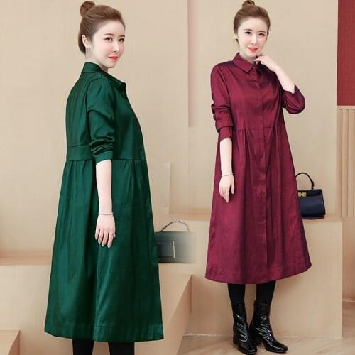 Women Autumn clothing Loose Large size Long trench coat Cape fashion Ladies Windbreaker Outerwear Cardigan Thin coat female 5XL