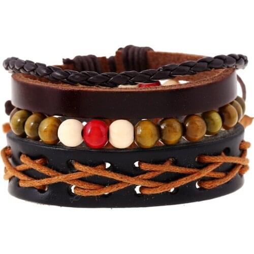 Bohemia Multi-layer Strand Bracelets For Women Pretty Ball Hand Made Bangles Pulseiras Pulseira Feminina Female Ethnic Jewellery
