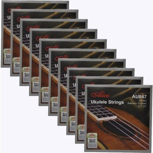 10Sets Alice Soprano Concert Ukulele Strings Carbon Nylon AU047