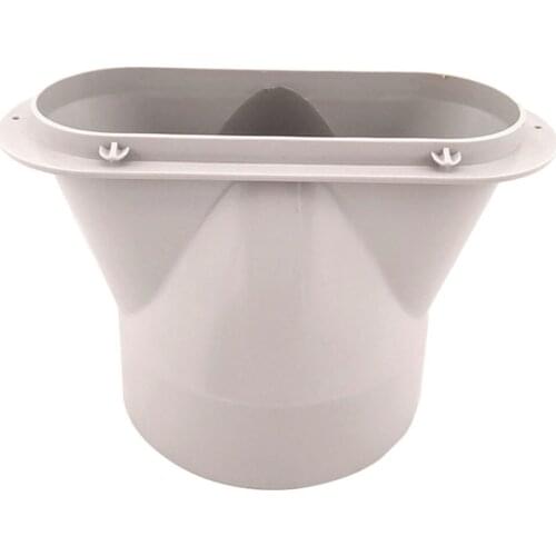 13cm Air Conditioning Exhaust Pipe Interface Exhaust Hose Tube Connector Portable Air Conditioner Window Pipe Interface