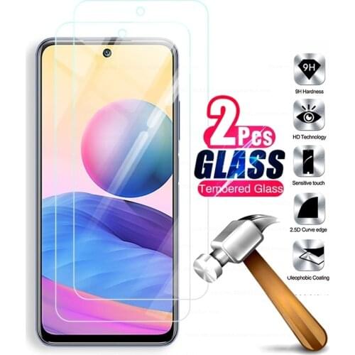 2PCS 9D Full Cover Screen Protectors Tempered Glass for Poco Poko Litte M3 M 3 Pro M3Pro PocoM3 Pro 6.5'' Phone Film 9H Shelid