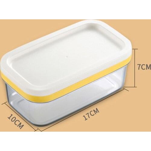 2 in 1 Butter Slicer Saver Keeper Case Butter Container Storage with Lid EF
