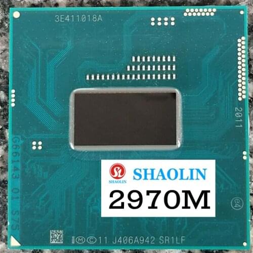 2970M SR1LF 2.2 GHz Dual-Core Dual-Thread Processor 2M 37W Socket G3 / rPGA946B Original SHAOLIN Official Version