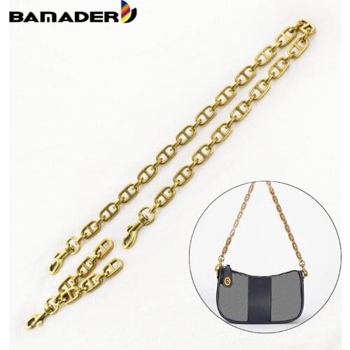 BAMADER Metal Chain Bag Strap Extension Chain Extension Shoulder Strap Underarm Bag Modification Bag Chain Strap Bag Accessories