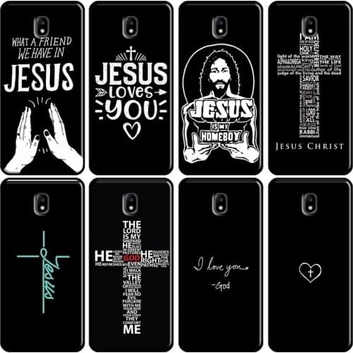 Faith Christian Religious Jesus Cover For Samsung Galaxy J1 J3 J4 J5 J6 J7 2016 2017 A3 A5 A6 A8 A9 J2 Core J8 2018 Cover