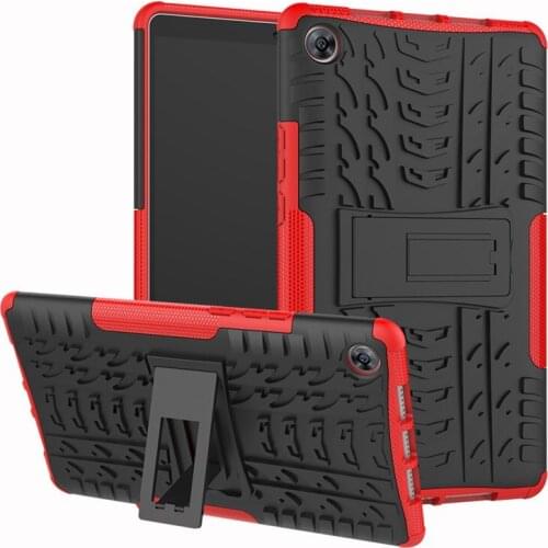 For Huawei MediaPad M5 8.4 inch case M5 8 SHT-AL09 SHT-W09 Rugged Plastic Hybrid Heavy Duty Armor Rubber Silicon Stand Cover