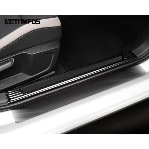 For Volkswagen Golf MK8 Pro R 2021 2022 Interior Door Sill Scuff Guard Plate Sticker Protection Sticker Accessories Car Styling
