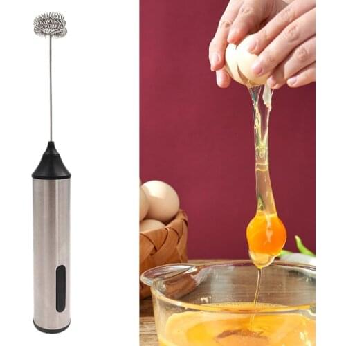 Electric Handheld Milk Foamer Wireless Blender Foam Blender Egg Beater Convenient Type Small Power Foamer Cream Mixer