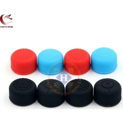 HOTHINK 8pcs Joystick heighten Caps Silicone Analog Grip Thumbstick button cap cover for Nintendo Switch NS NX Accessories