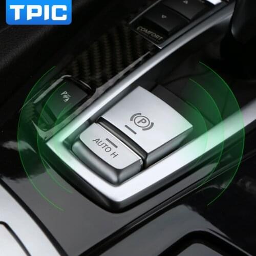 P Button PARKING BRAKE SWITCH COVER ABS Chrome Car Styling For BMW F10 F07 F01 X3 F25 X4 F26 F11 F06 X5 F15 X6 F16 Accessories