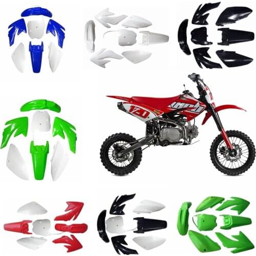 Plastic Fender Fairing Kit for CRF 70 CRF70 125cc 150cc Apollo SSR Pit Dirt Bike