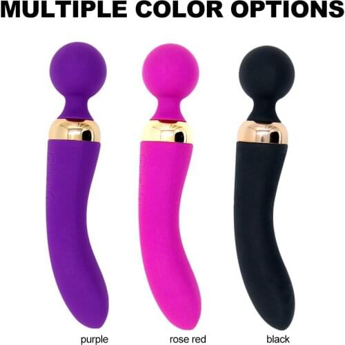 Power Double end Magic Wand AV Vibrator Sex Toys for Woman Clitoris Stimulator Sex Shop Toys for Adults G Spot Vibrating Dildo