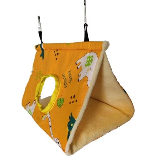 Warm Bird Nest Parrot Soft House Hanging Hammock Shed With Playing Hole Sleeping Bed Birdcage Accessories For All Seasons