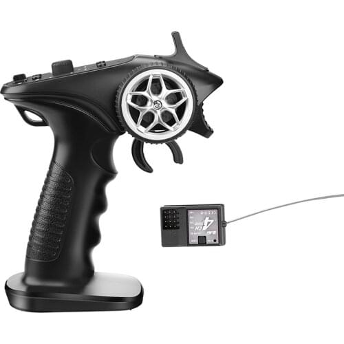 2.4GHz 4CH Radio system TX4 Transmitter Controller remote control w/ Receiver For RC Car Boat VS GT3 GT3B