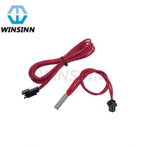 Removable 12V 24V 40W Ceramic Cartridge Heater 620 Heating Tube NTC100K 1M for Heater Block J-Head Hotend Extruder 3D Printer
