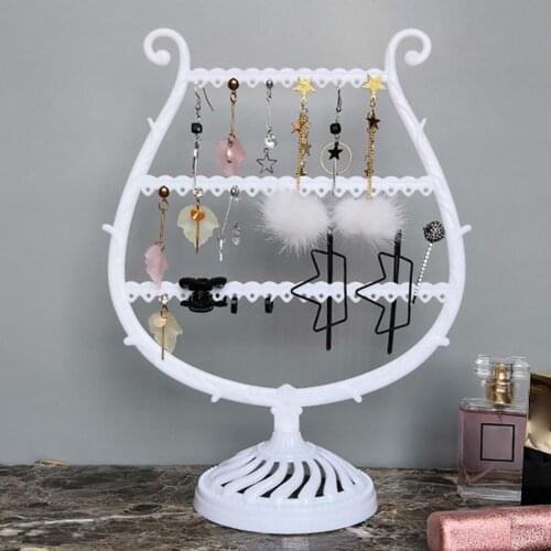 Jewelry Storage Rack Compact Antler Tree Shape High Quality PP Creative Earrings Organizer for Bedroom Desk Organizer Home Decor