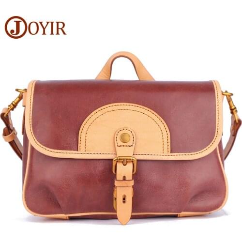 JOJUJOS Real Leather Crossbody Crossover Bag Elegant Leather Crossbody Shoulder Handbag Fashion Messenger Bag New