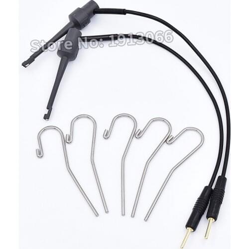 High quality Apex Locator Accessoris for Root Canal File holder dental file clip probe Measuring Instruments hook clip