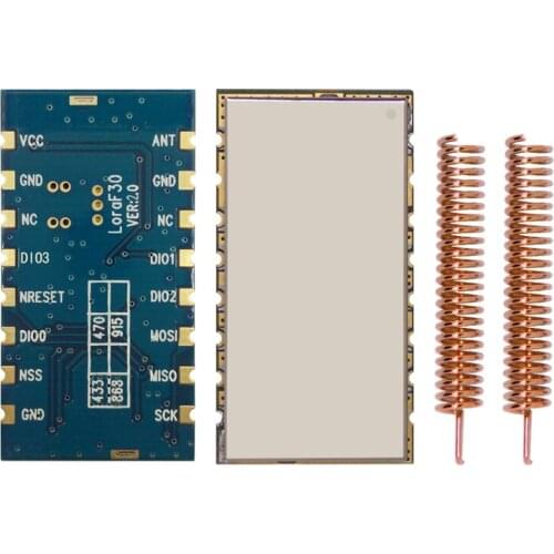 10pcs/lot Lora1278F30 - 6~8Km high performance 30dBm wireless RF transceiver 433MHz | 470MHz SPI port high power Lora Module
