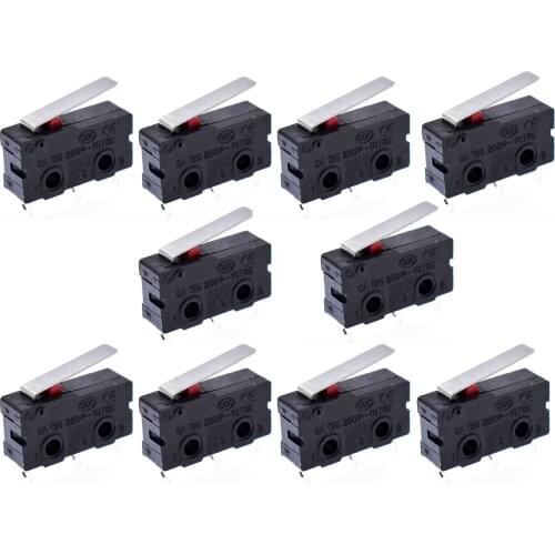 10PCS Tact Switch on off KW11-3Z 5A 250V Microswitch 3PIN Buckle New