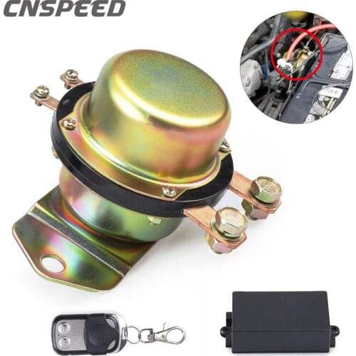 12v Cut Off SwitchVehicle Wireless Remote Control Car Battery Master Switches Power Electromagnetic Disconnect