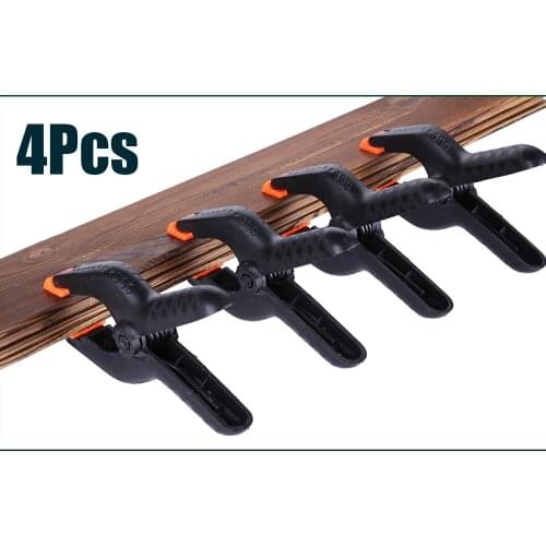 4pcs/lot 6inch Plastic A-shape Wood Clamp Spring Clips Clamps for Woodworking Grampo Marceneiro Wood Working Tools Hardware