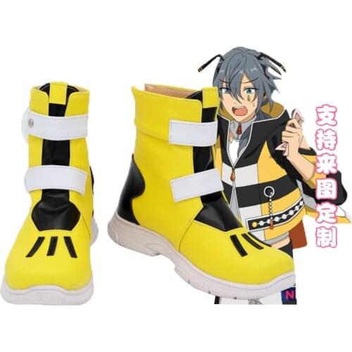 Anime Ensemble Stars Amagi Rinne Shiina Niki Oukawa Kohaku Cosplay Shoes Boots Halloween Accessories